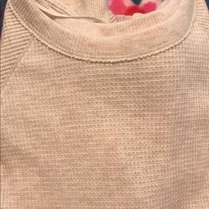 Free People Waffle Knit top XS